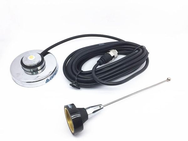 

walkie talkie stainless steel 3-meter feeder for intercom sucker mini-car antenna