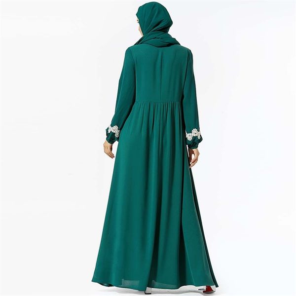 

kaftan abaya dubai hijab muslim dress turkish islamic clothing abayas for women dresses caftan robe baju muslim wanita kleding, Red