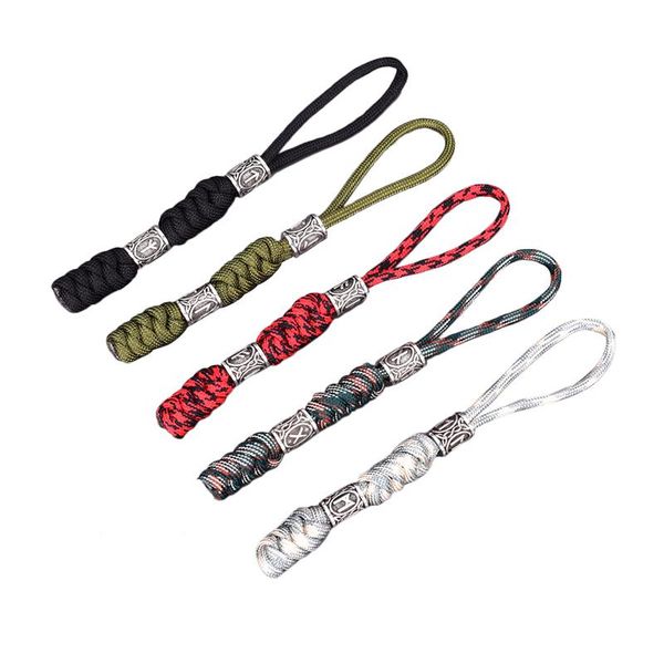 

outdoor gadgets amulet accessories keychain survival kit parachute lash lucky jewelry car keyknife