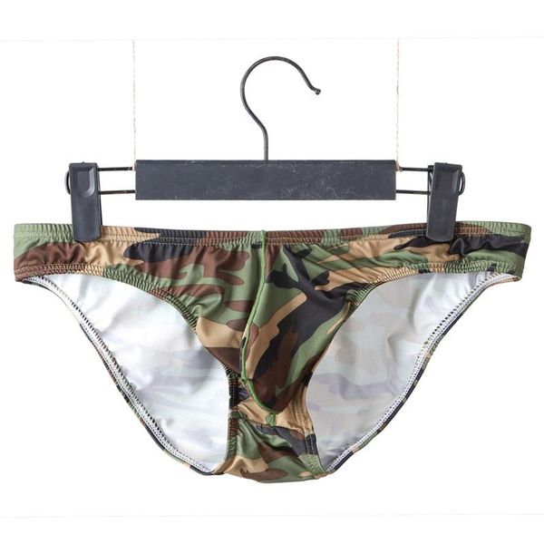 

underpants 3 pieces/batch men's underwear bikini inner yi cool triangle low-waist camouflage brave men exotic, Black;white