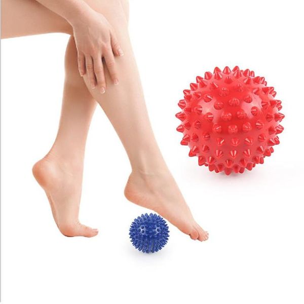 

fitness balls durable pvc spiky massage ball trigger point hand muscle relax portable physiotherapy 7.5cm