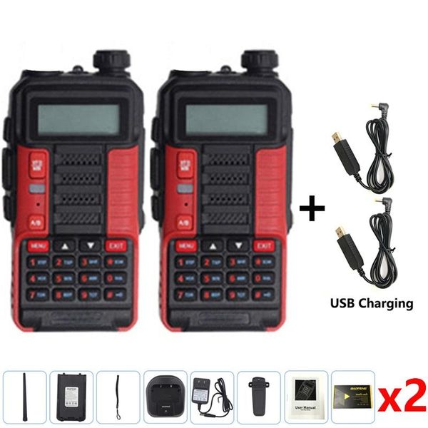 

walkie talkie professional talkies high power 10w dual band 2 way cb ham radio hf transceiver vhf uhf bf uv-10r