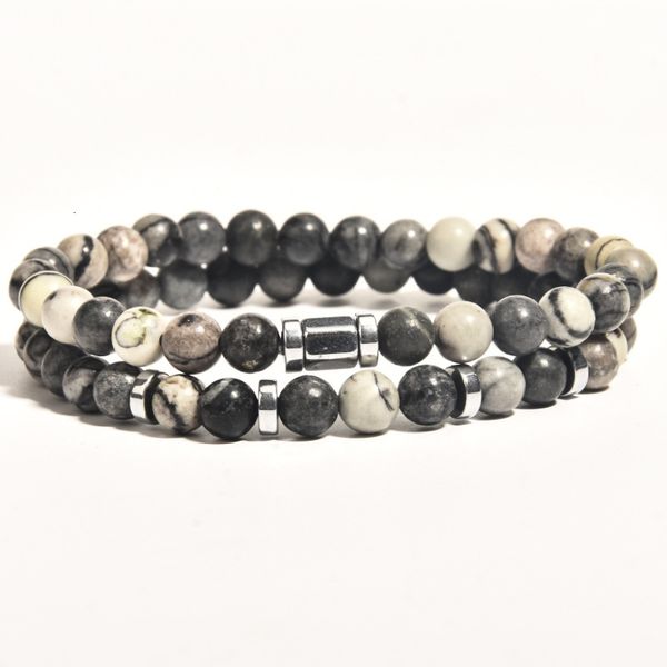 

bracelet products 2 pieces / set lovers' long distance geometric men's bracelet and women's, Golden;silver