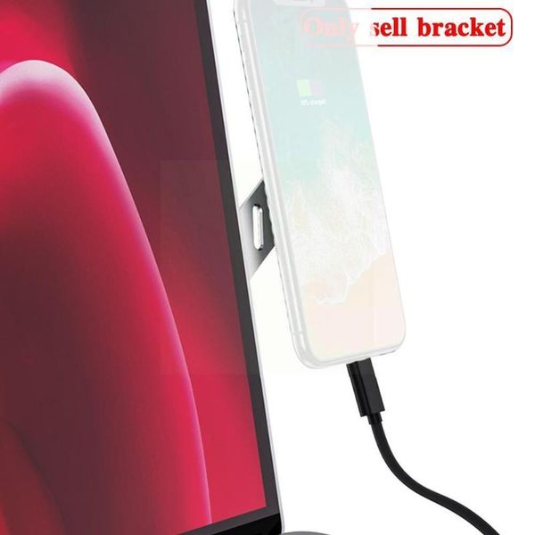

cell phone mounts & holders computer extension bracket multi screen support lapadjustable connects side stand display holder mount clip