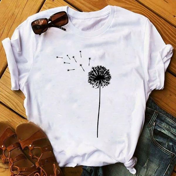

plant cute spring summer womens t shirts fashion clothing graphic tee, White