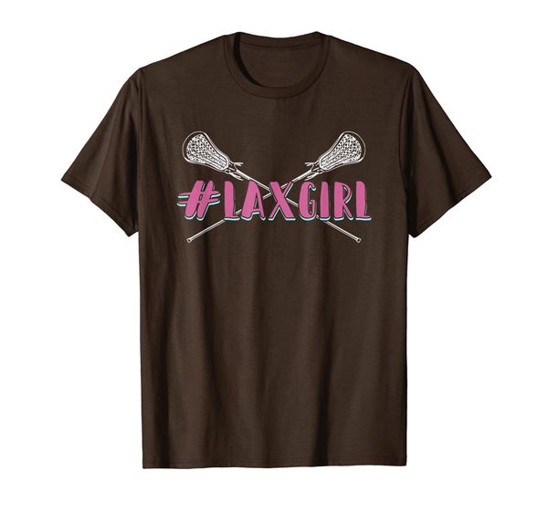 

great lacrosse stick hashtag lax girls daughter shirt, White;black
