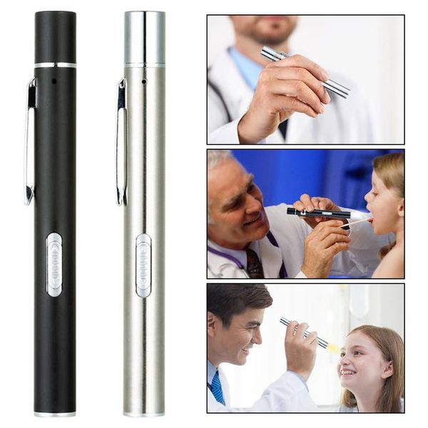 

flashlights torches usb charging handy penlight mini light pocket portable pen torch lamp 2 modes dual source for dentist