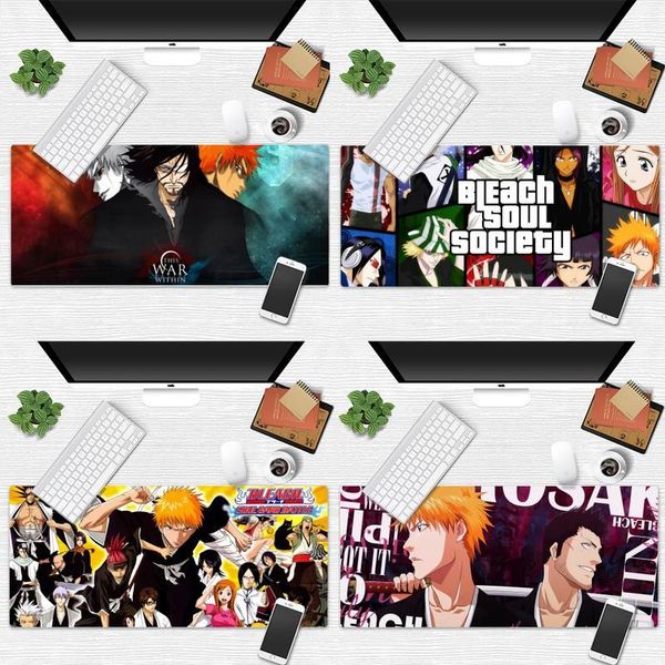 

mouse pads & wrist rests cool cartoon bleach anime gamer play mats mousepad desk table protect game office work mat pad non-slip lapcush