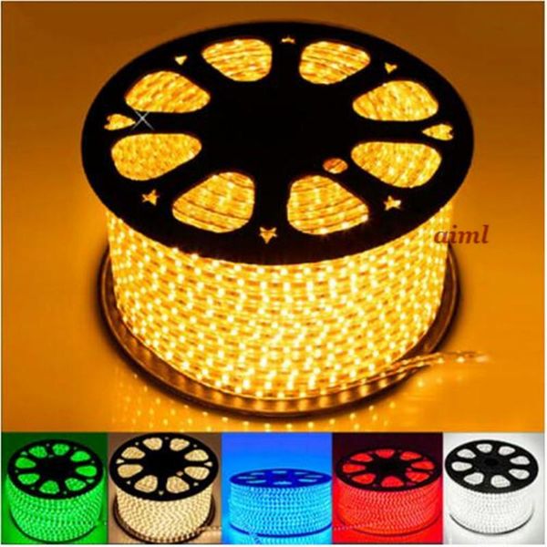 

strips factory direct sales 100m rgb led strip flexible waterproof warm white multicolor light 110 220 v