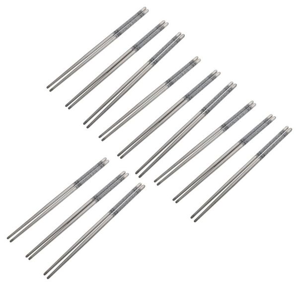 

chopsticks 12 pairs heat insulation home portable (assorted color)