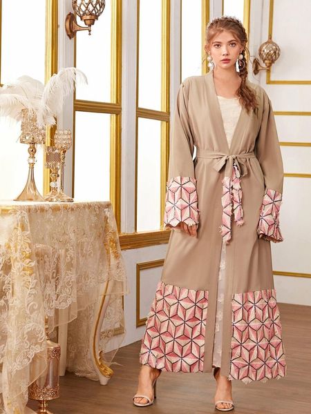 

casual dresses muslim fashion abaya dubai kimono cardigan abayas for women turkey hijab dress robe musulmans kaftan moroccan cafta, Black;gray