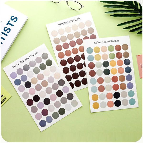 

gift wrap 4pcs simplicity dots sticker for seal label scrapbooking wedding decoration handmade