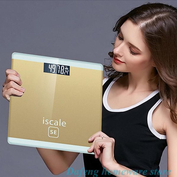 

180kg weight scale electronic lcd display weights bathroom weighing machine personal body scales 4 colors smart balance & kitchen