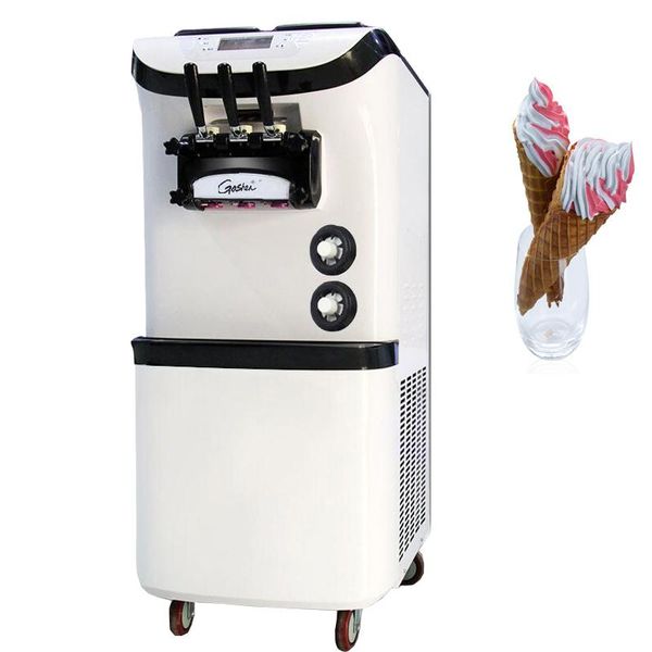 

soft ice cream machine stainless steel automatic commercial vertical for sale making