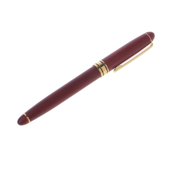 

rosewood fountain pen fine nib smooth writing ink present office supply 97qa pens