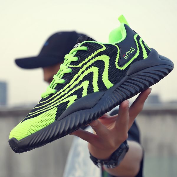 

2021 new breathable men sports shoes comfortable light summer men sneakers fashion men casual shoes