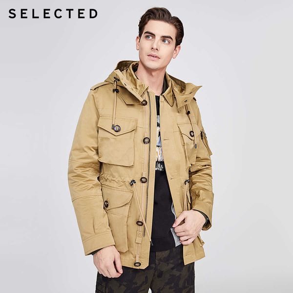 

detachable duck down jacket, two piece, r | 420112513, Black;white