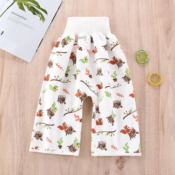 

in 1 baby diaper skirt shorts waterproof absorbent potty training nappy pants r66d cloth diapers
