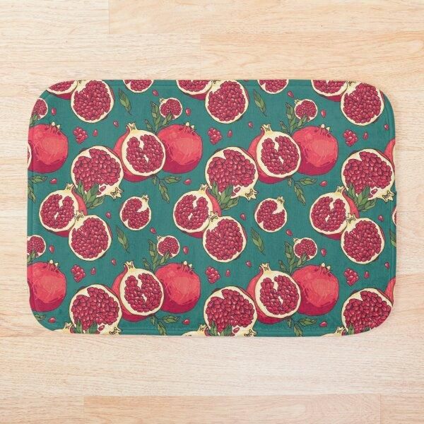 

bath mats juicy pomegranate fruits mat bathroom set mirrofiber cartoon rug