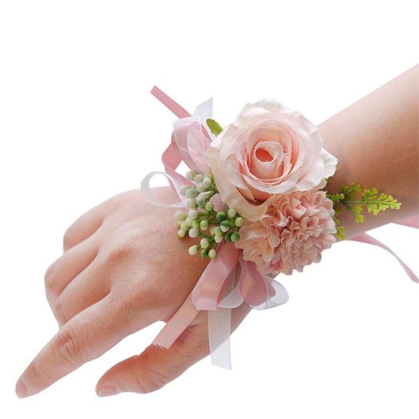 

wrist corsage decorative artificial flowers wedding oranment supplies & wreaths