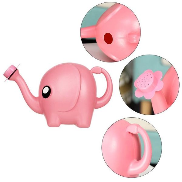 

watering equipments 1000ml garden tool gardening supplies cartoon elephant shape can plants sprinkler long spout irrigation pot