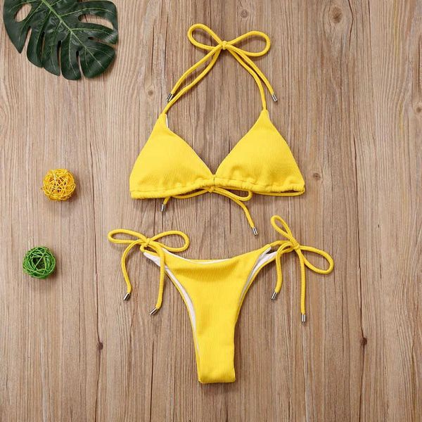 

one-piece suits bikini 2021 micro set bathers push up padded triangle swimwear women biquini brazilian swimsuit female bathing suit