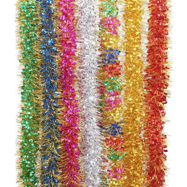 

solar lamps 8pcs 2m creative festooning garland sparkling festival hanging decoration for party christmas (random color)