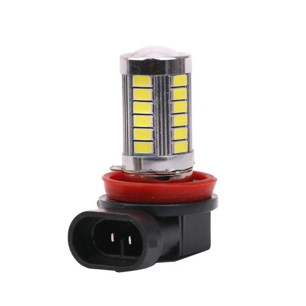 

car headlights h11 10w led headlight bulb smd 5630 33 leds 6000k fog light (white light)