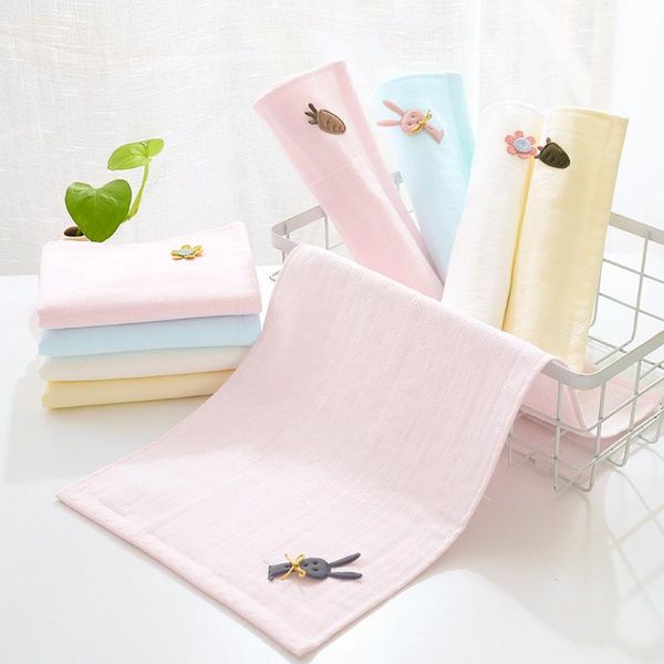 

towel modern absorbent cotton children's small square full soft face wipe