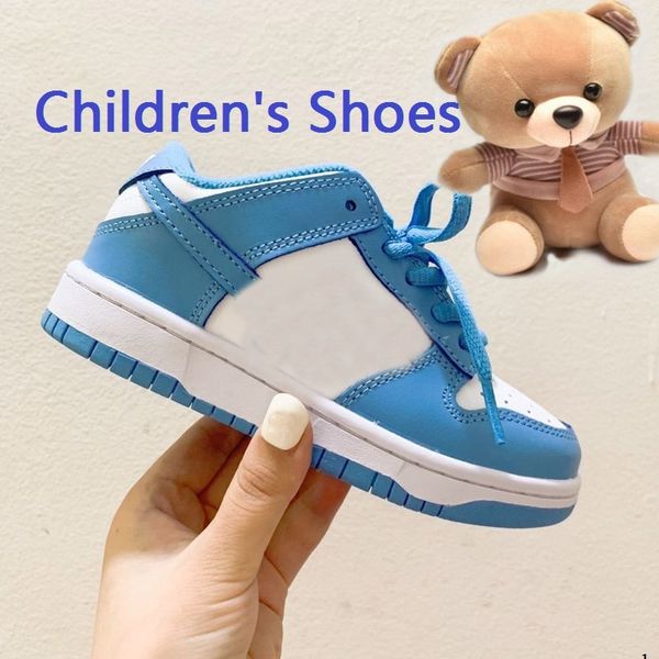 

dunks childrens boys girls kids running shoes designer infant kanye trainers kaws fashion black green pink athletic shoe sneakers for mocha