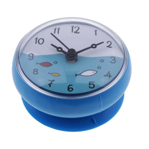 

wall clocks bathroom shower suction mini clock waterproof gift water-resistance