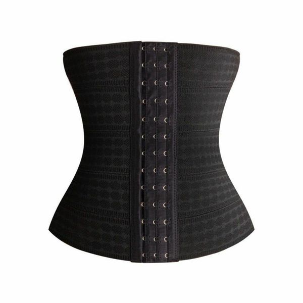 

women's shapers waist trainer corset girdles femme body high tummy control shapewear plus size 2xl 3xl, Black;white