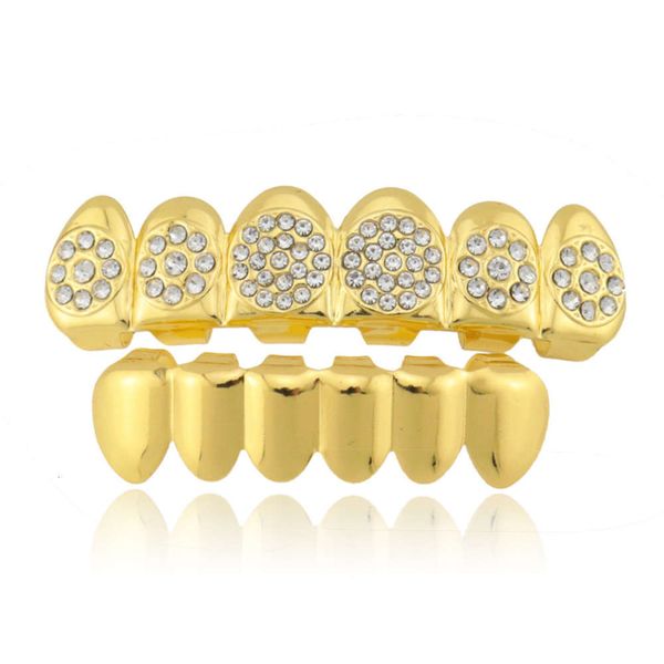 

hip hop men's and women's gold teeth set, Silver