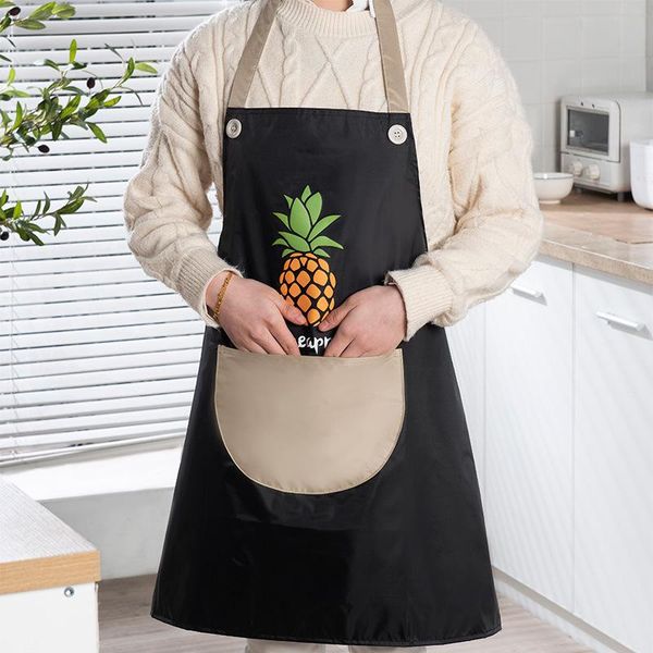 

aprons kitchen hand rub home cooking can hang neck apron cover clothes baking accessories korean cute cloth thin section