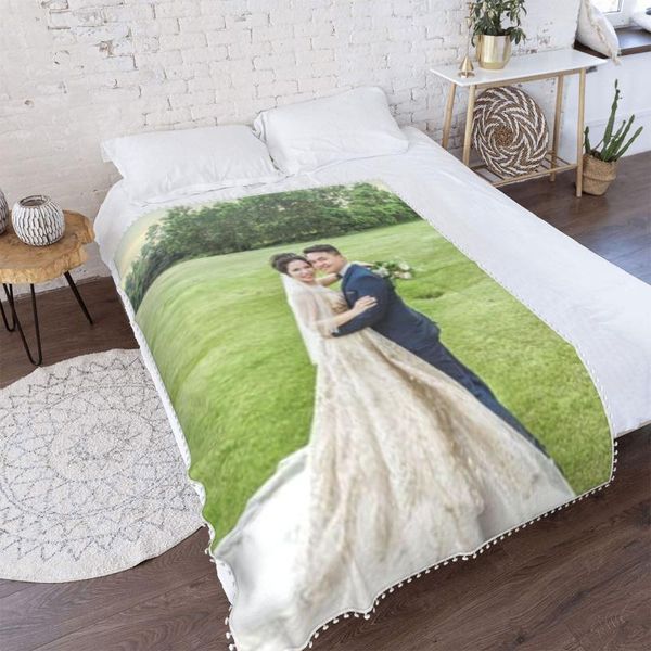 

blankets custom your picture blanket personalized wedding throw gift