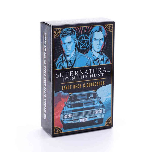 New Supernatural s 78pcs Tarot Party Table Board Game Deck Carta degli oracoli che dice la fortuna