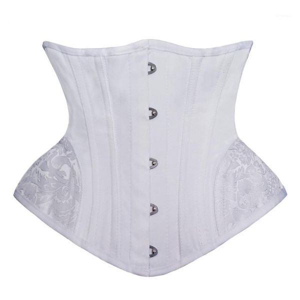 Corsetto a forma di clessidra a croce curva jacquard spessa a 5 bottoni Giacca modellante per il corpo Clip in vita per le donne Trainer Shaper Curve Yoga Outfit