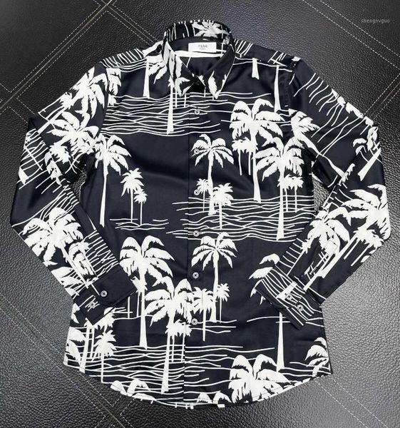 

brand shirt men casual slim long sleeve chemise homme cotton business male dress shirts printed camisas with tag men's, White;black