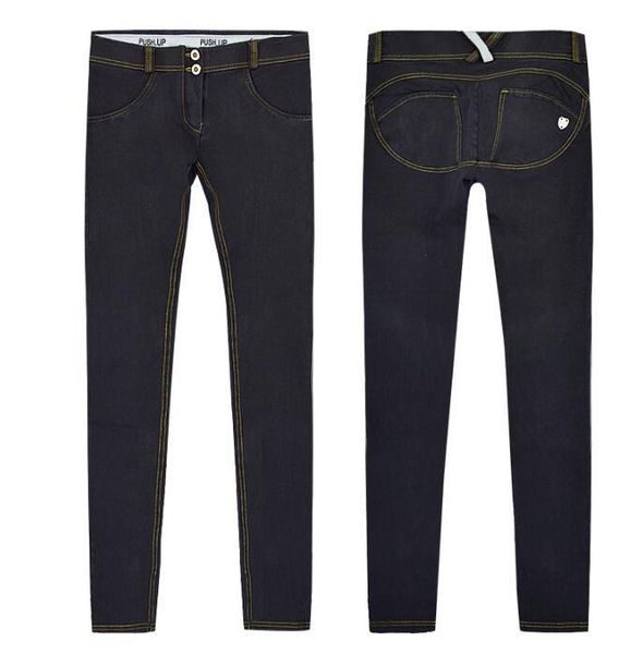 

Women's Jeans Women Skinny Denim Pencil Pants Stretch Cotton Fashion Design Pantalones Trousers Ladies Plus Size RHM7, Blue