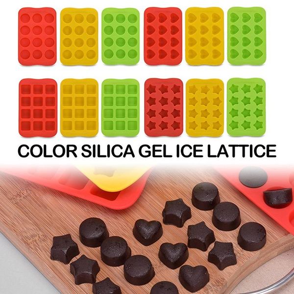 

grade silicone color ice cube mold kitchen and bar supplies summer diy homemade flexible chocolate baking moulds