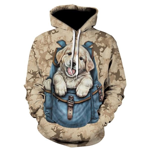 

men's hoodies & sweatshirts 2021 fashion hoodie spring and autumn hip hop 3d anime cartoon rich animal harajuku street sports sweatshir, Black