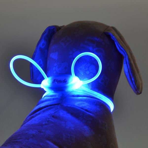 

pet safety led harness flashing light dog leash rope belt collar vest supplies collars & leashes