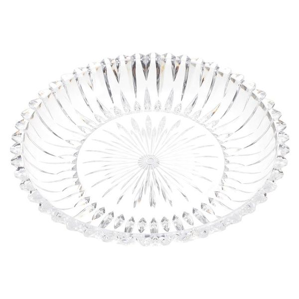 

dishes & plates 1pc transparent fruit plate holder candy storage container