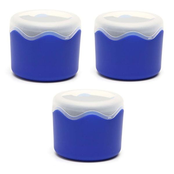 

watch boxes & cases candy color wristwatch storage case plastic single box with sponge, Black;blue