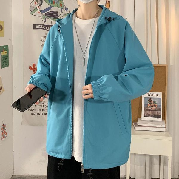 

women's jackets hybskr spring autumn jacket long sleeve hooded harajuku streetwear clothing oversized female coat, Black;brown