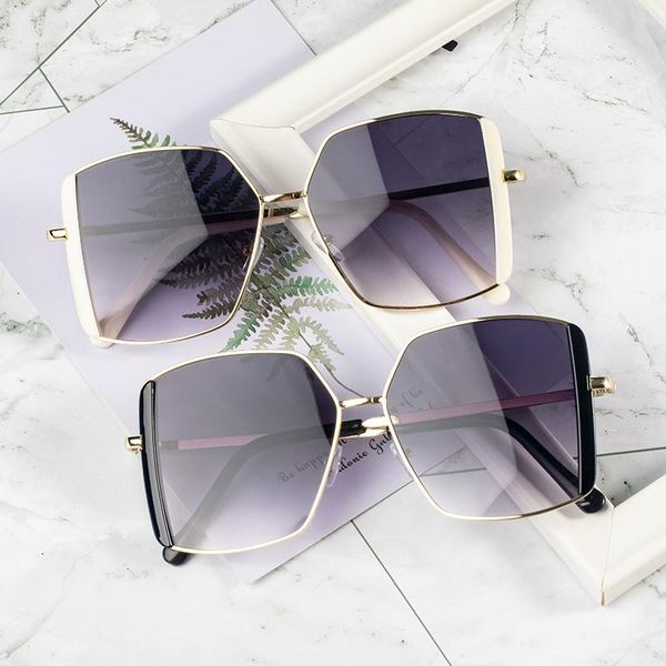 

sunglasses jzu polarized square women 2021 fashion brand design vintage sun glasses for uv400 lunette de soleil femme, White;black