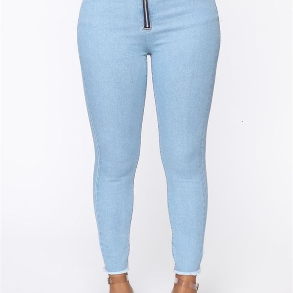 

women's jeans 1autumn quality elastic hip lifting slim feet xj25, Blue
