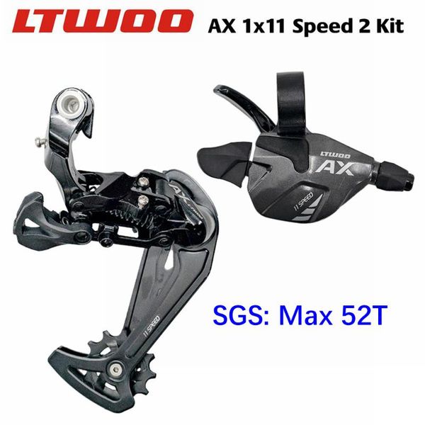 

bike derailleurs ltwoo ax11 1x 11 speed groupset 11s rear derailleur right shifter sgs long cage leg for deore m9000 / m8000 m7000