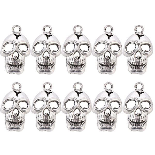 

keychains 1 set decorative practical portable creative stylish earring charms necklace pendant keychain halloween, Silver