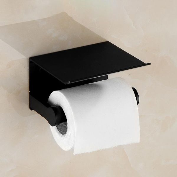 

toilet paper holders aluminum punch-holder bathroom napkin accessories